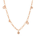 Bron Joy Halskette (8CR443650BRX) aus Roségold mit Diamant