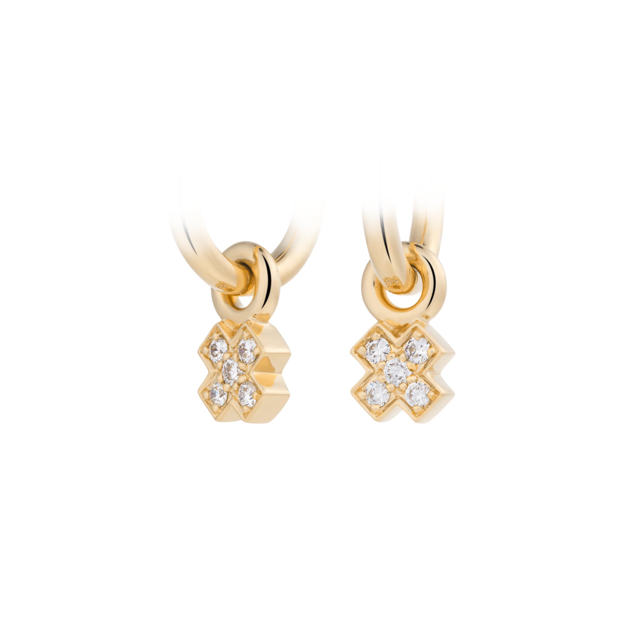 Bron Joy Einhänger (8OG4816BR) aus Gelbgold mit Diamant