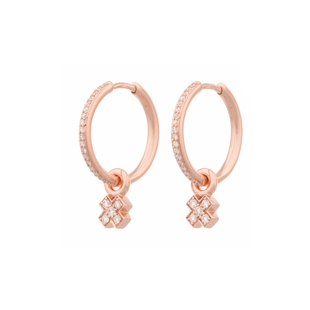 Joy Ohrhänger, Roségold • Diamant von Bron (8OR4816BR)