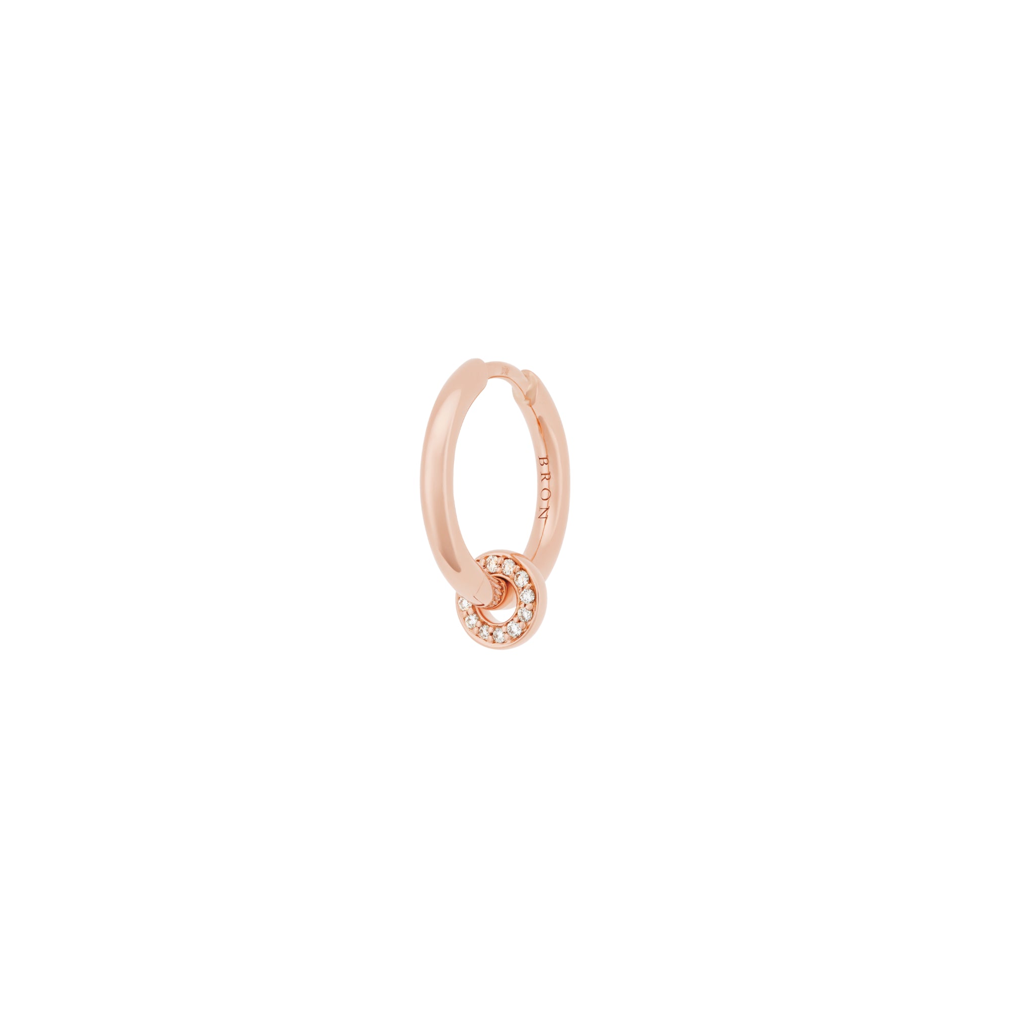 Bron Joy Ohrschmuck (7OR477916HP-8OR4818BRHP) aus Roségold mit Diamant