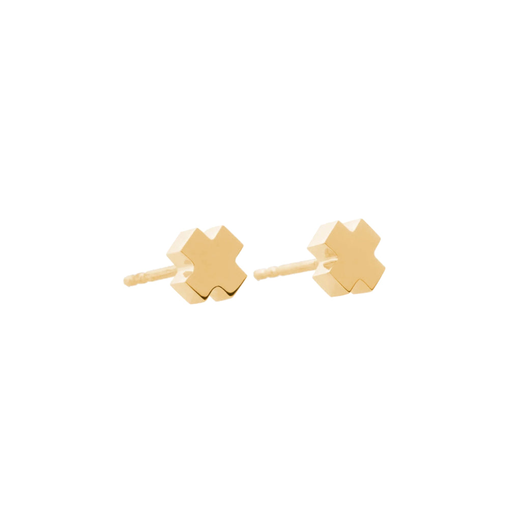 Bron Joy Ohrstecker (8OG4805) aus Gelbgold mit Diamant