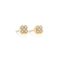 Bron Joy Ohrstecker (8OG4805BR) aus Gelbgold mit Diamant