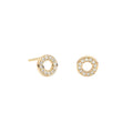 Bron Joy Ohrstecker (8OG4880BR) aus Gelbgold mit Diamant