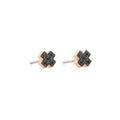 Bron Joy Ohrstecker (8OR4805ZK) aus Roségold mit Saphir