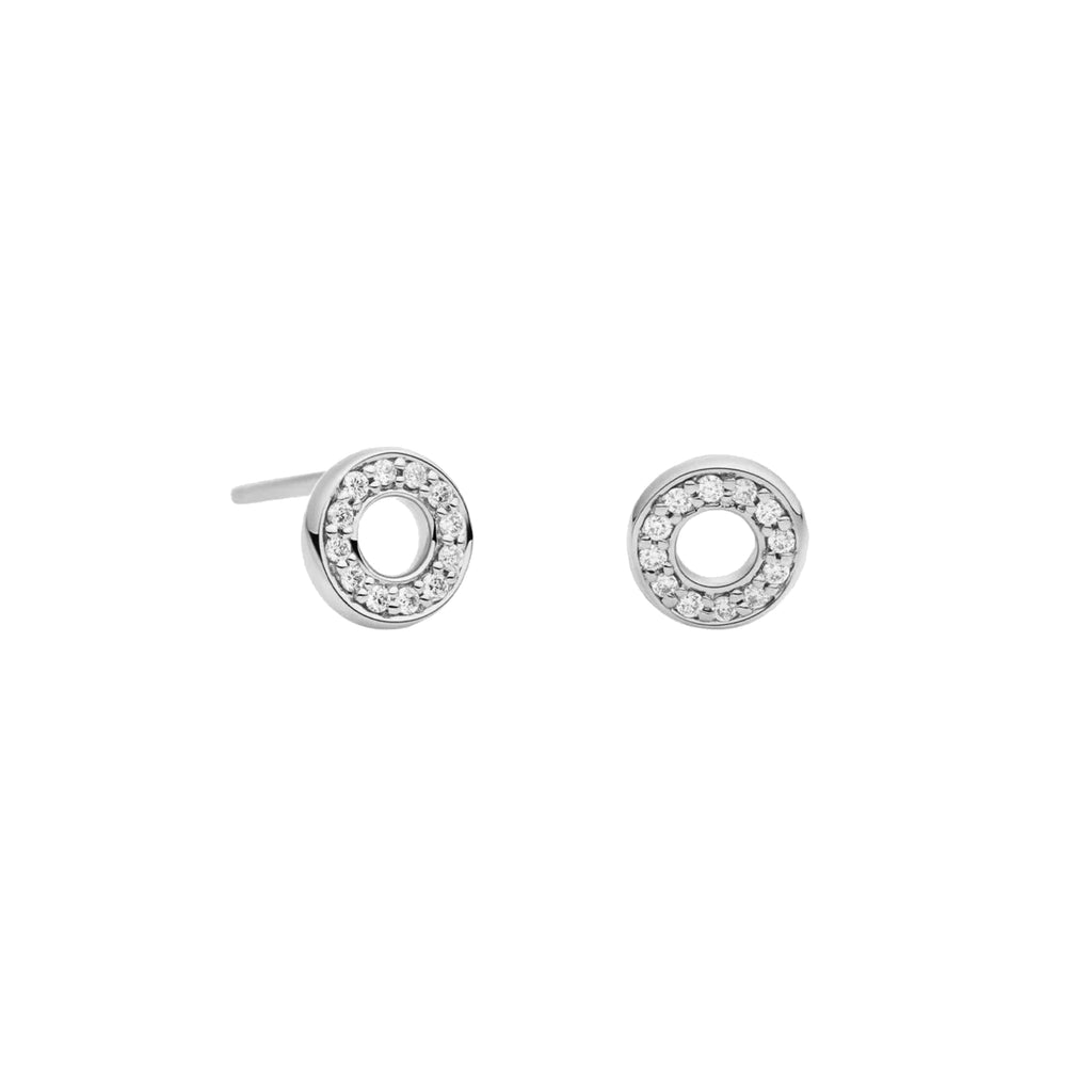 Bron Joy Ohrstecker (8OW4880BR) aus Weißgold mit Diamant
