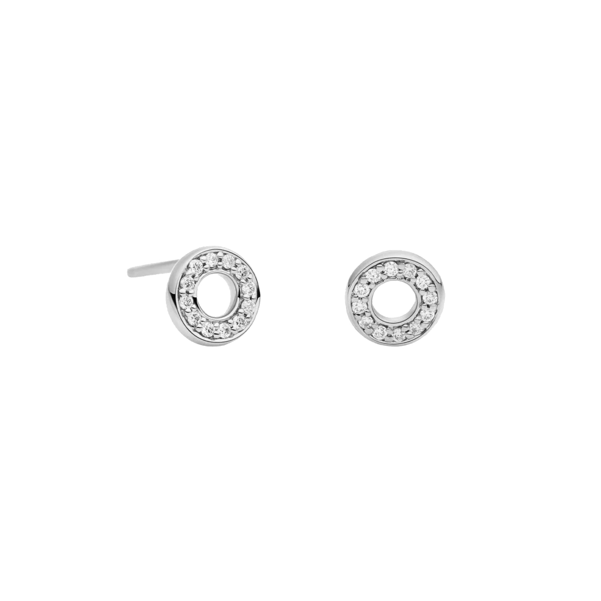 Bron Joy Ohrstecker (8OW4880BR) aus Weißgold mit Diamant