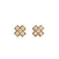 Bron Joy Ohrstecker (8OR4805BR) aus Roségold mit Diamant