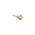 Bron Confetti Ohrstecker (8OR4877CBR) aus Roségold mit Diamant