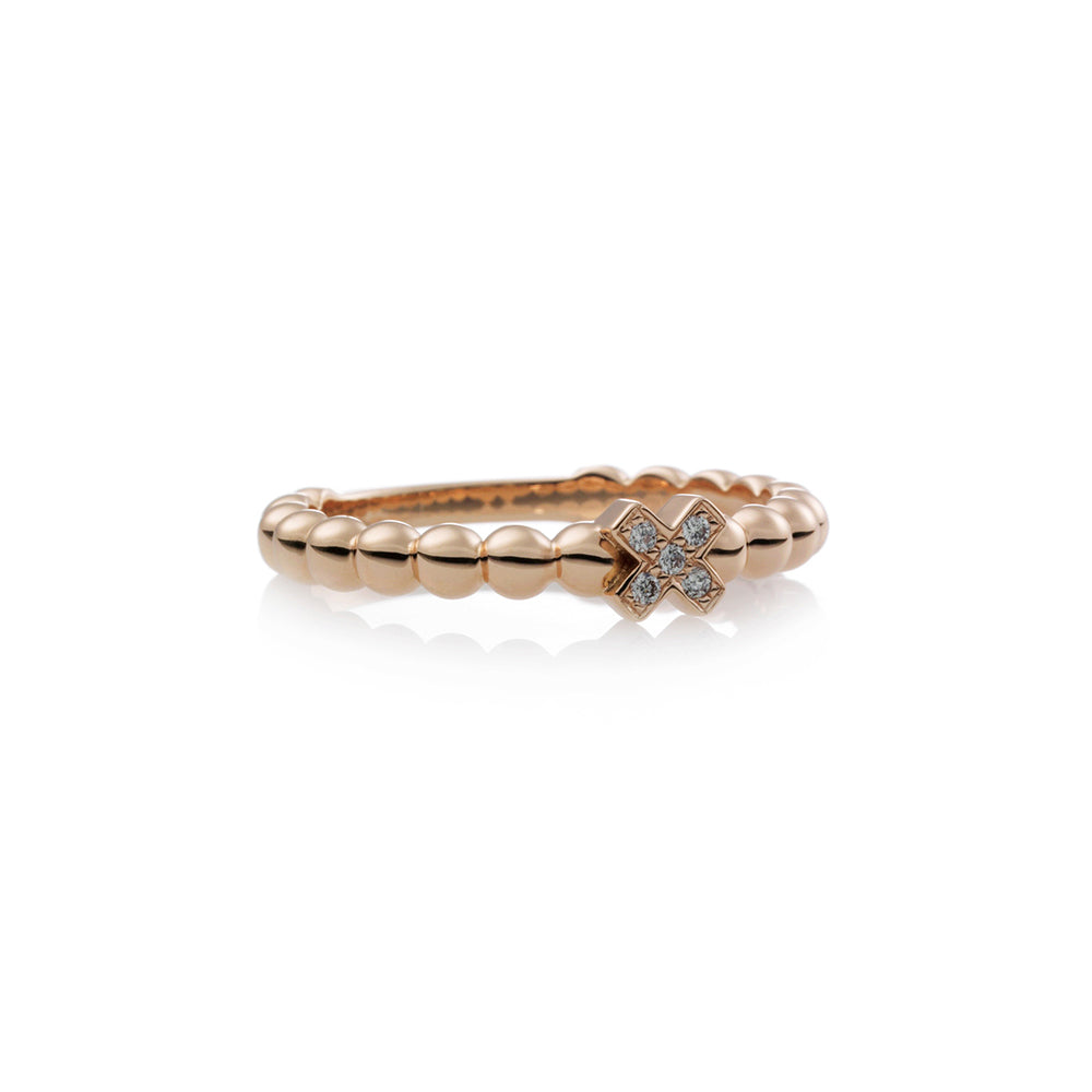 Bron Joy Ring (8RR4746BR) aus Roségold mit Diamant