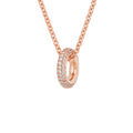 Bron Lux Anhänger (7HR3412BR) aus Roségold mit Diamant