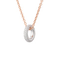 Bron Lux Anhänger (7HW3412BR) aus Roségold mit Diamant