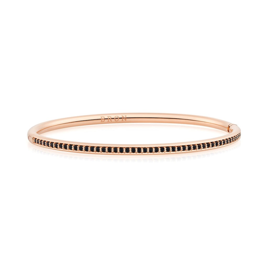 Bron Lux Armreif (7AR3994ZK) aus Roségold mit Saphir