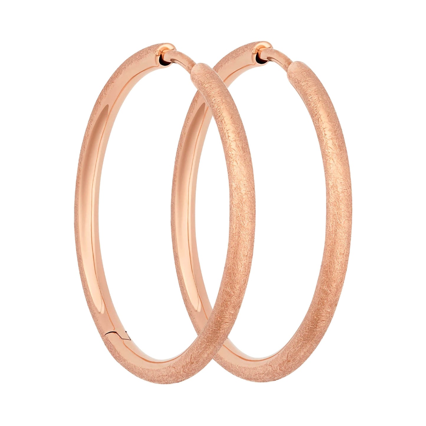 Lux Creolen, Roségold von Bron (7OR477930M)