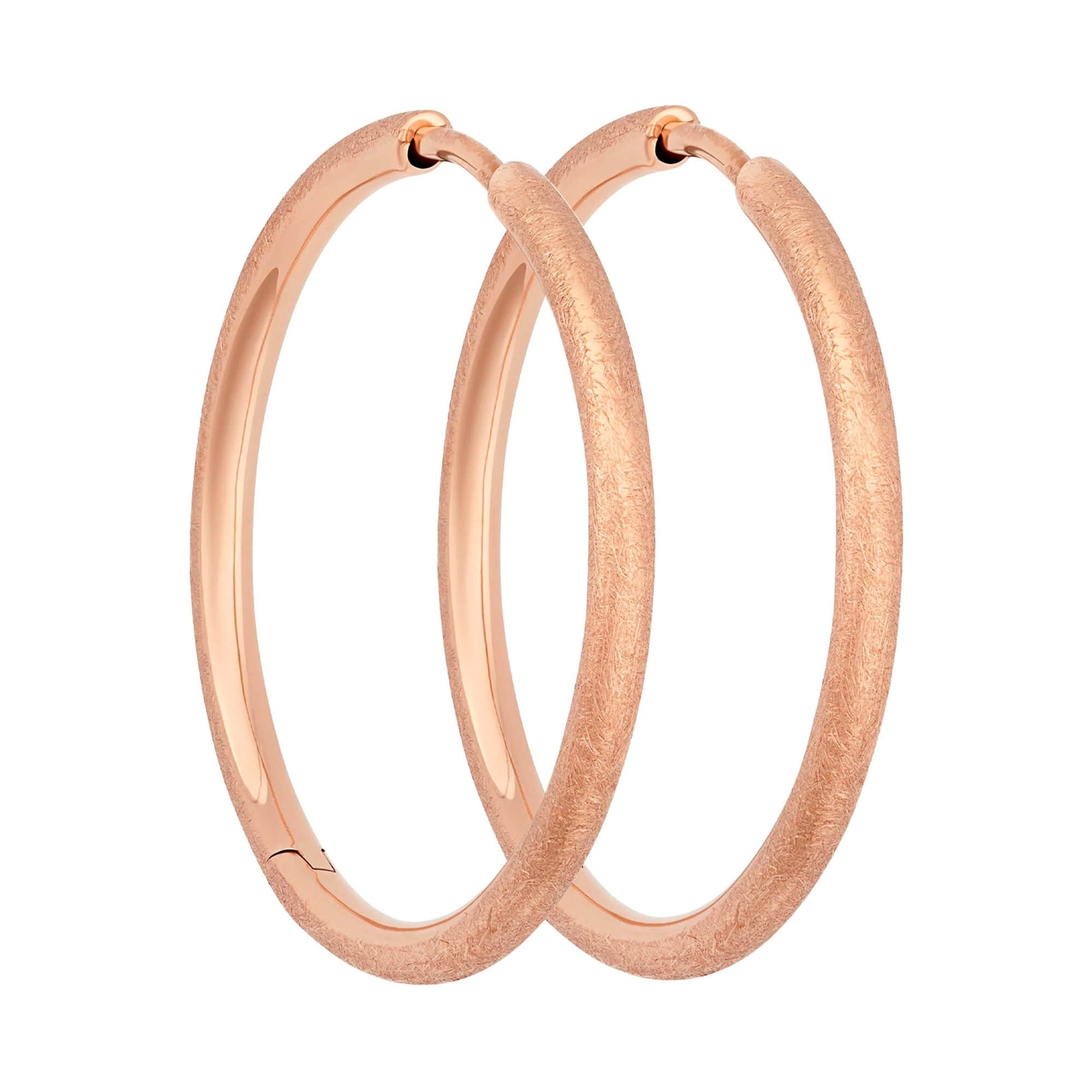 Lux Creolen, Roségold von Bron (7OR477930M)