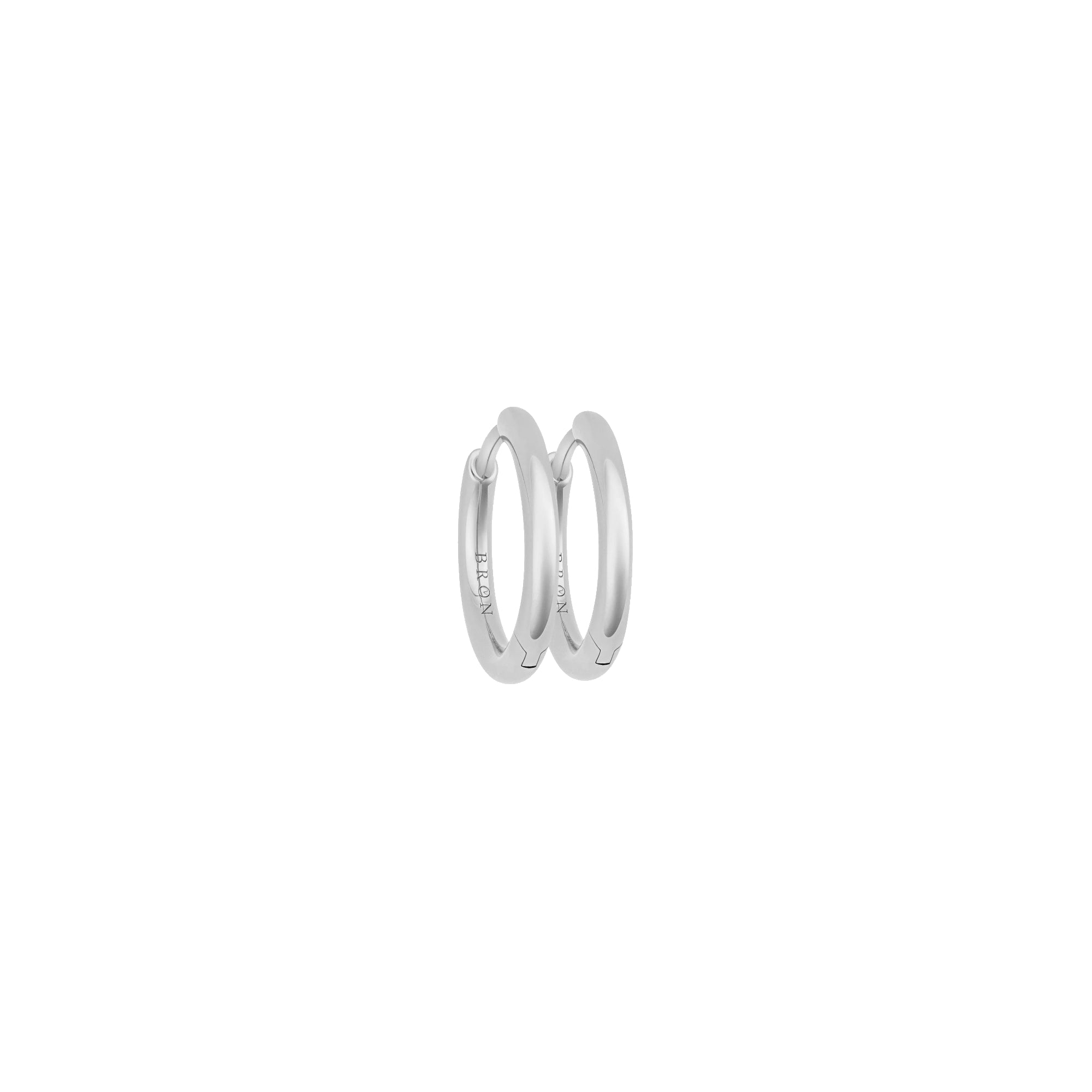 Bron Lux Ohrschmuck (7OW477916) aus Weißgold mit Diamant