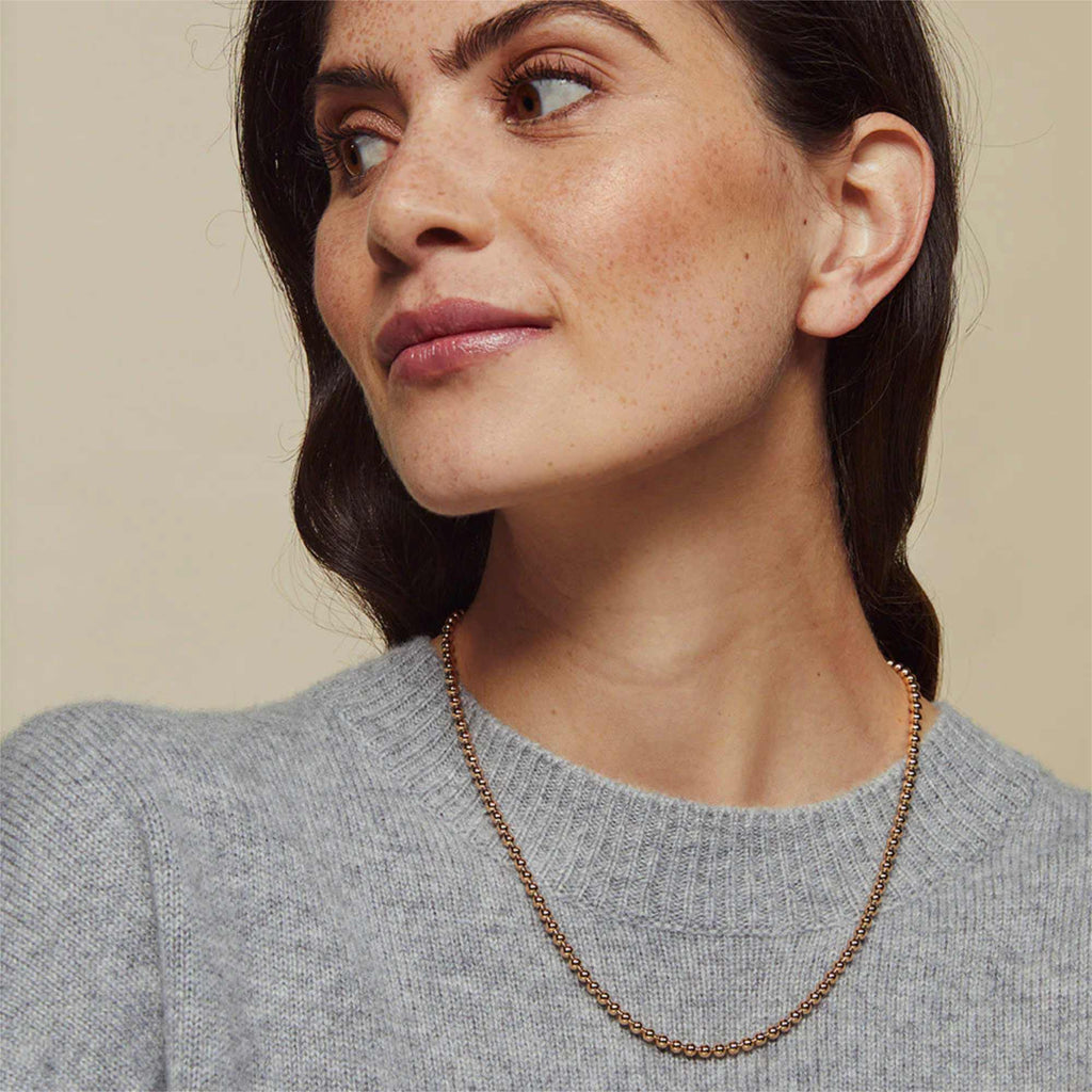 Bron Lux Halskette (7CR425345) aus Roségold