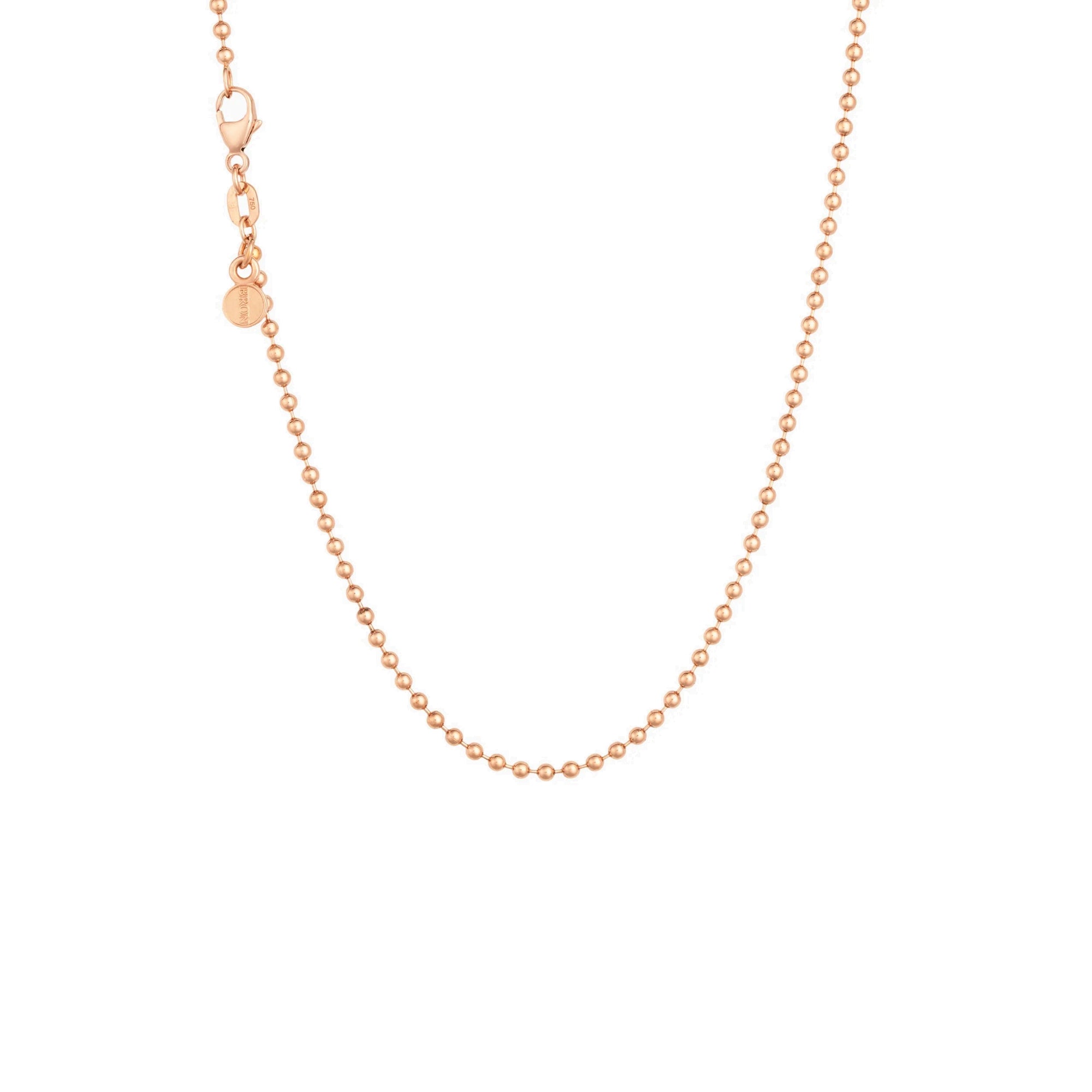 Bron Lux Halskette (7CR434645) aus Roségold