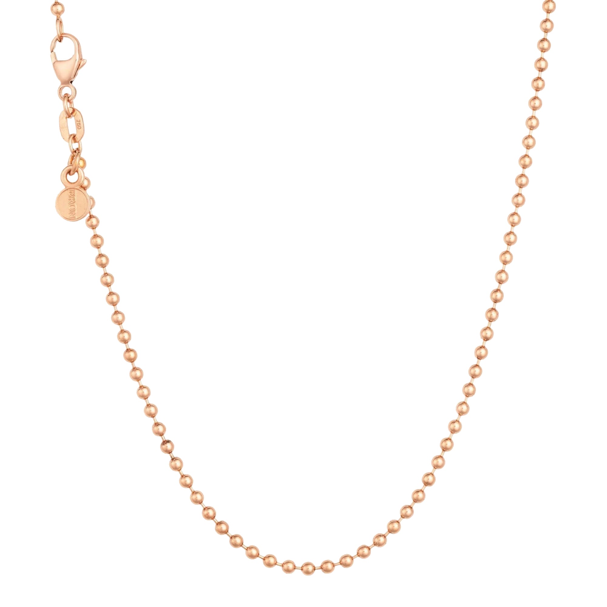 Bron Lux Halskette (7CR434670) aus Roségold