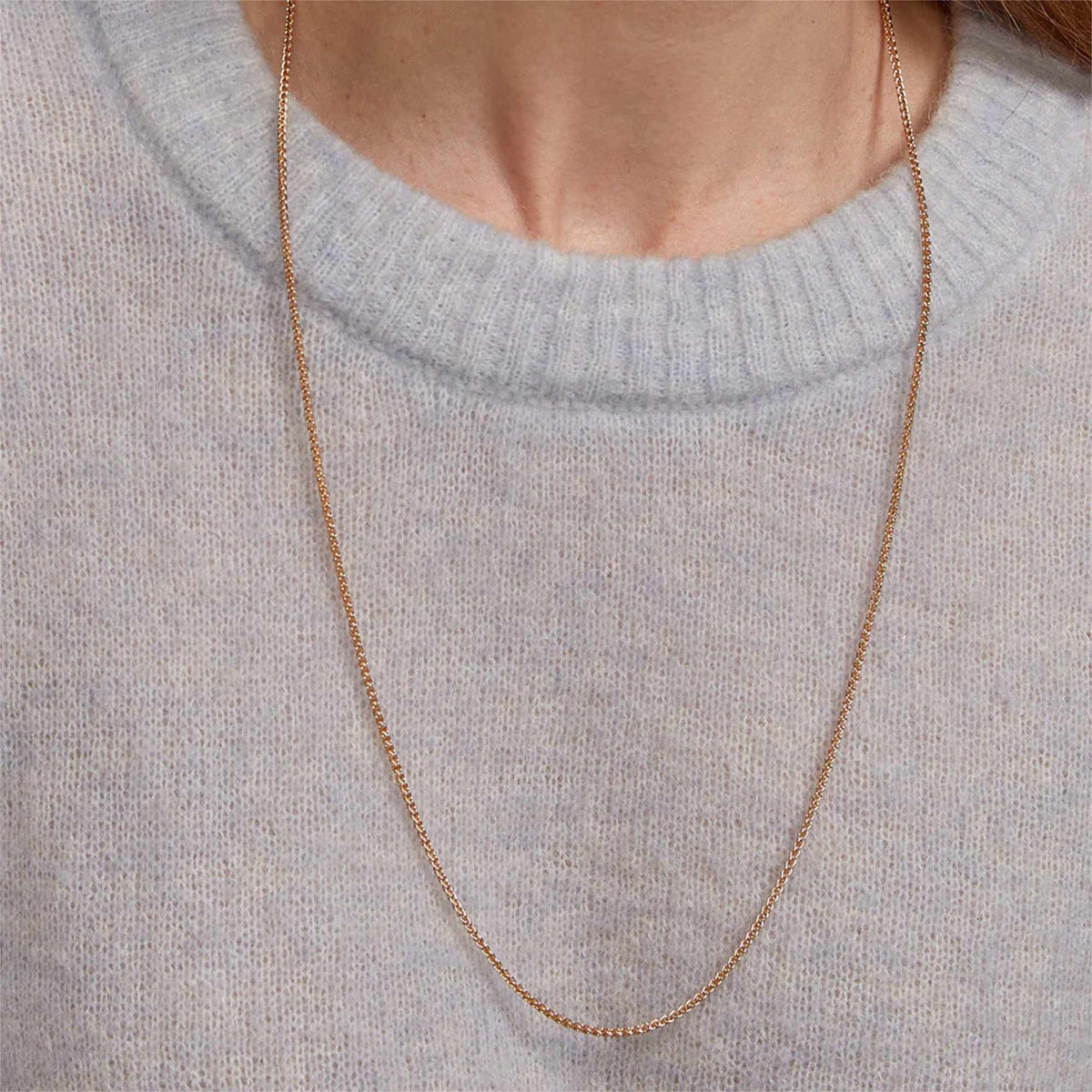 Bron Lux Halskette (7CR444345) aus Roségold