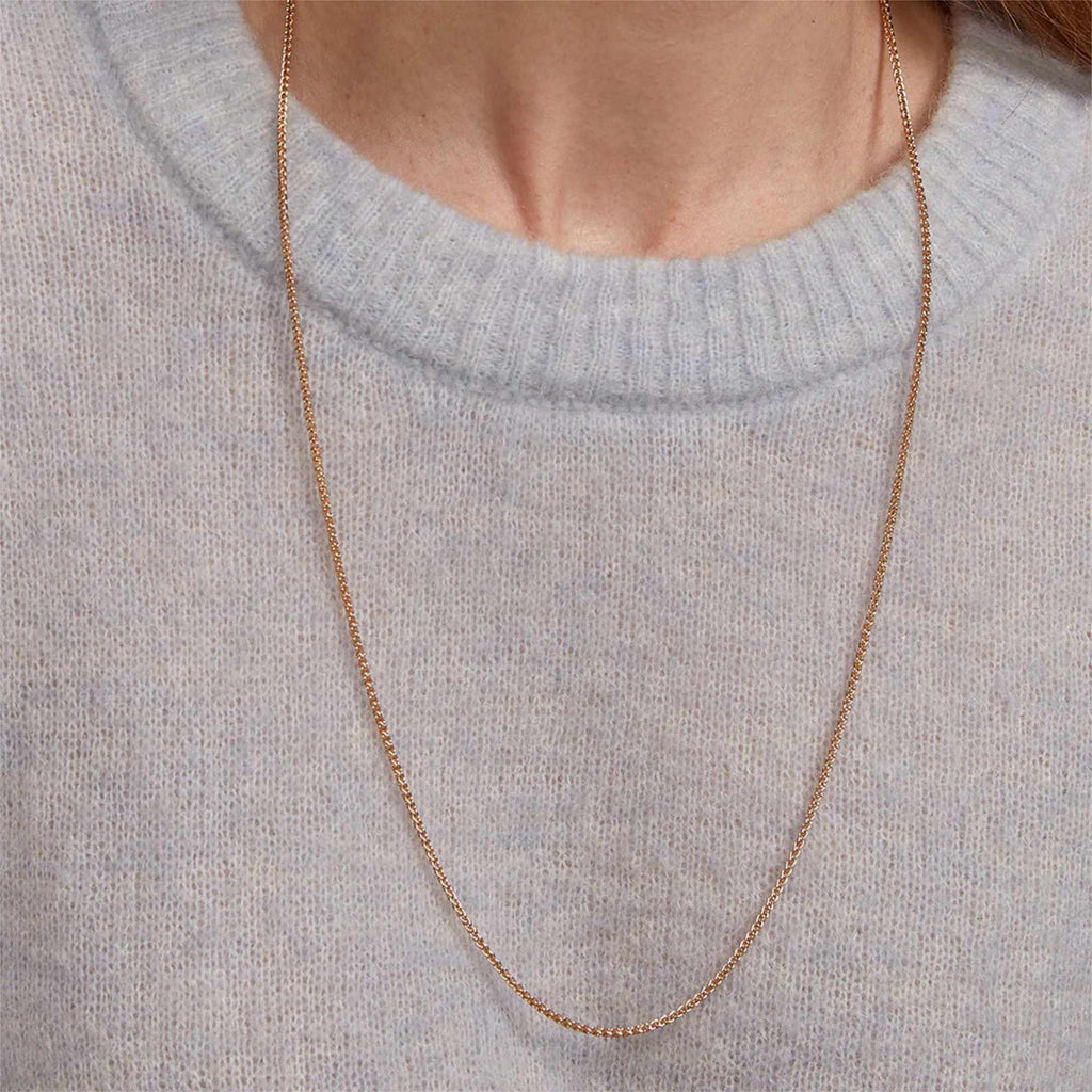 Bron Lux Halskette (7CR444350) aus Roségold