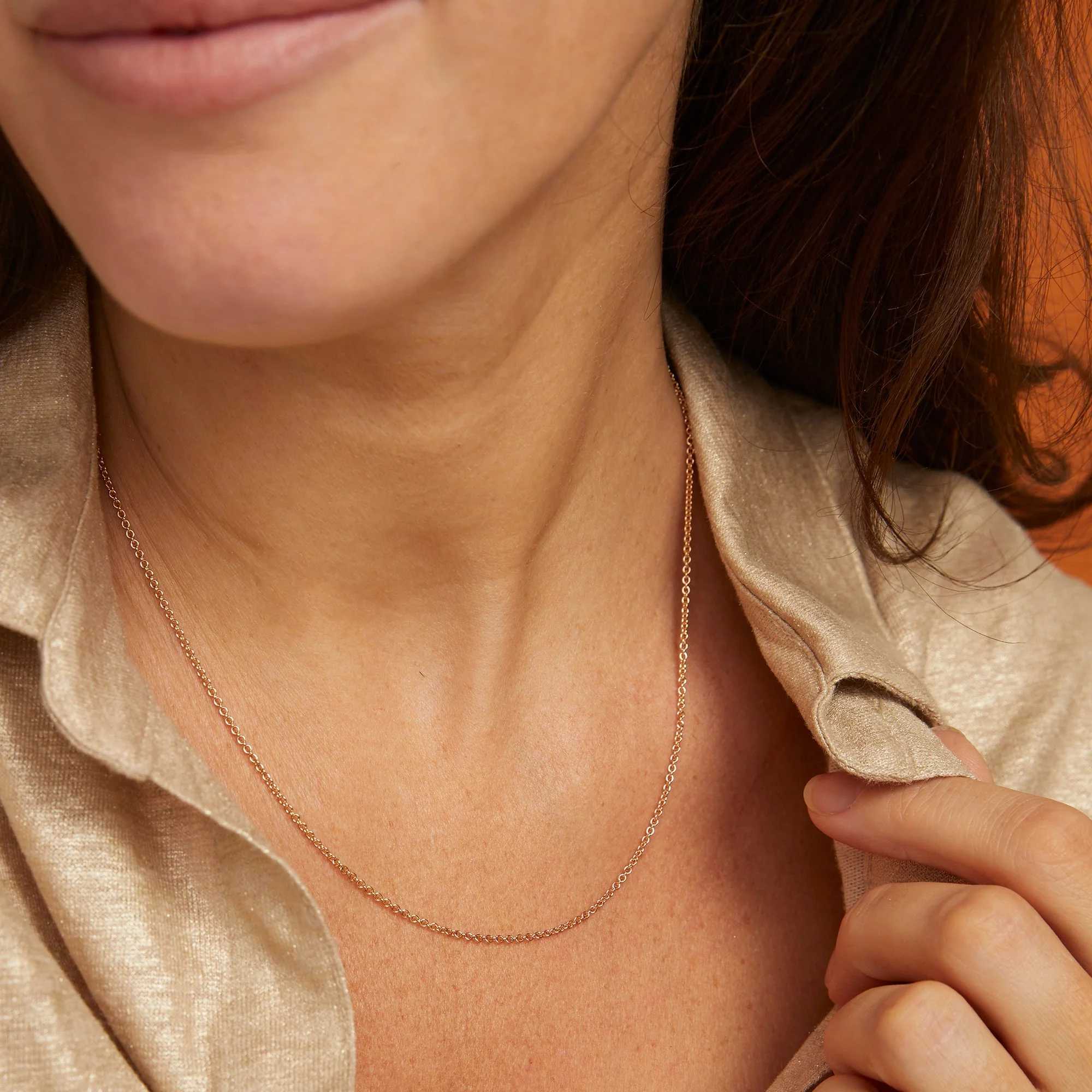 Bron Lux Halskette (7CRRA4060) aus Roségold