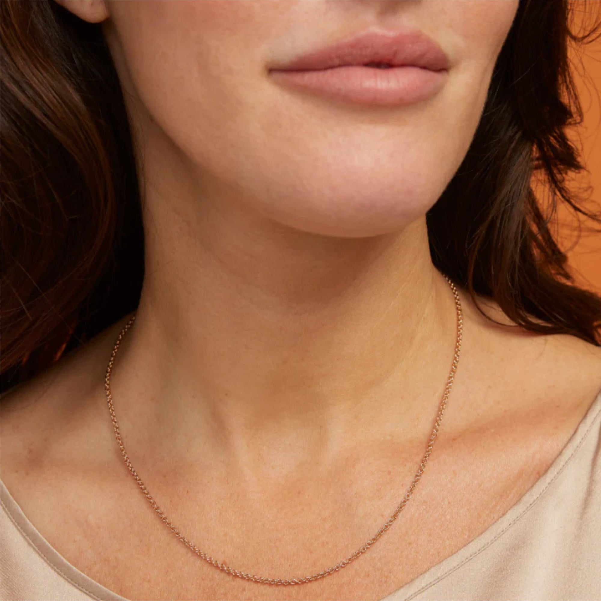 Bron Lux Halskette (7CRRA5060) aus Roségold