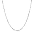 Bron Lux Halskette (7CWRA4045) aus Weißgold
