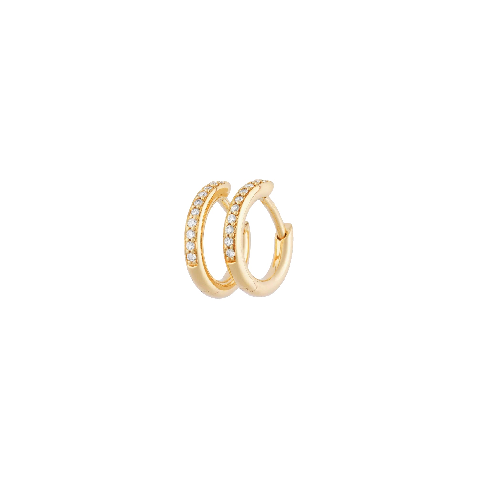 Bron Lux Ohrschmuck (7OG477913BR) aus Gelbgold mit Diamant