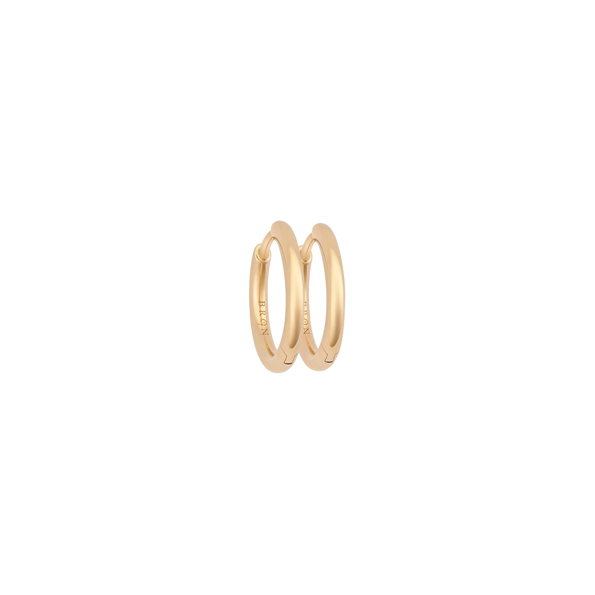 Bron Lux Ohrschmuck (7OG477916) aus Gelbgold mit Diamant