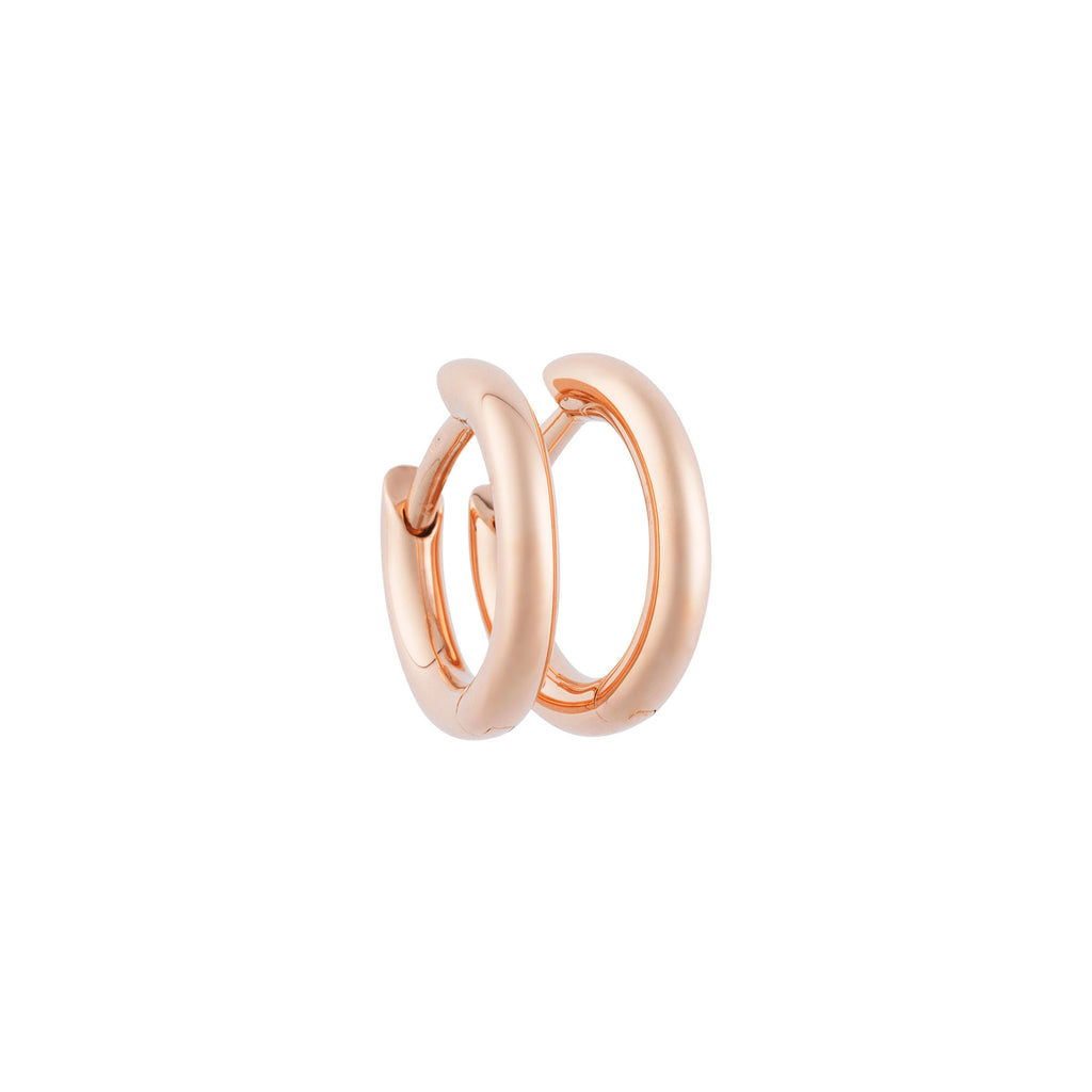 Bron Lux Ohrschmuck (7OR477913) aus Roségold mit Saphir