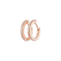 Bron Lux Ohrschmuck (7OR477913BR) aus Roségold mit Diamant