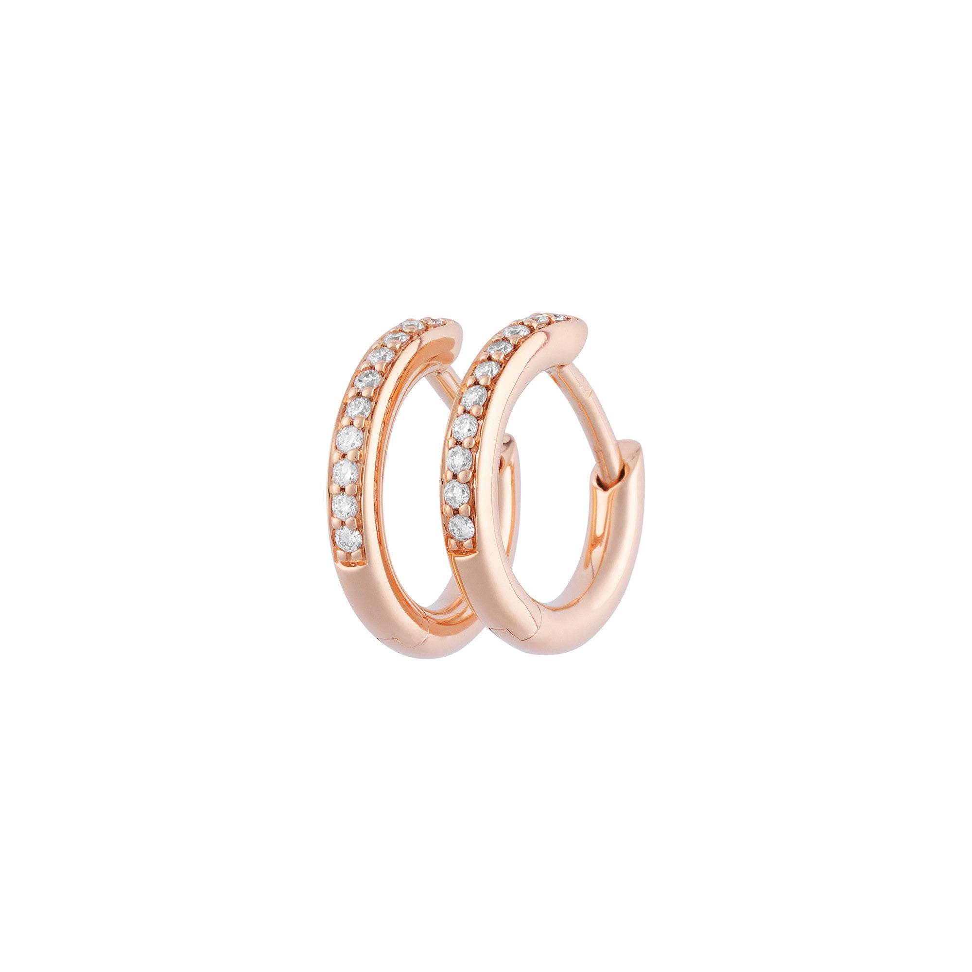 Bron Lux Ohrschmuck (7OR477913BR) aus Roségold mit Diamant