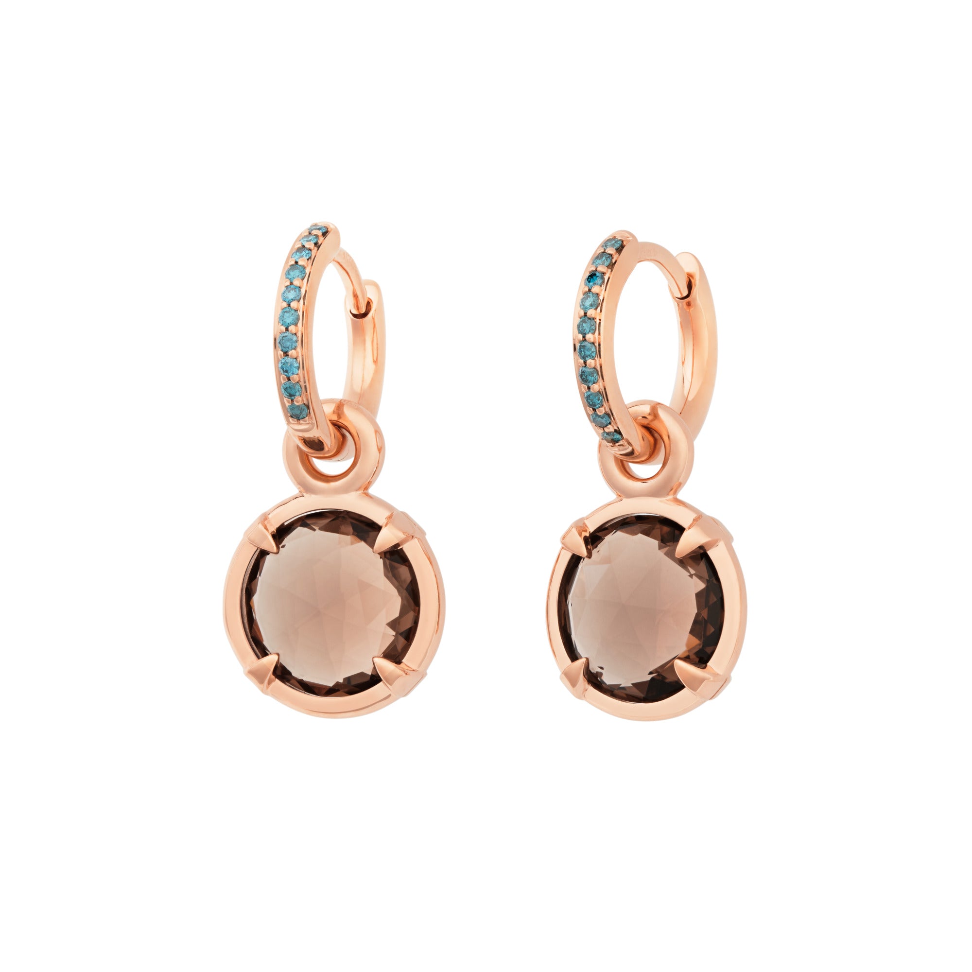 Bron Lux Ohrschmuck (7OR477913IBR) aus Roségold mit Diamant