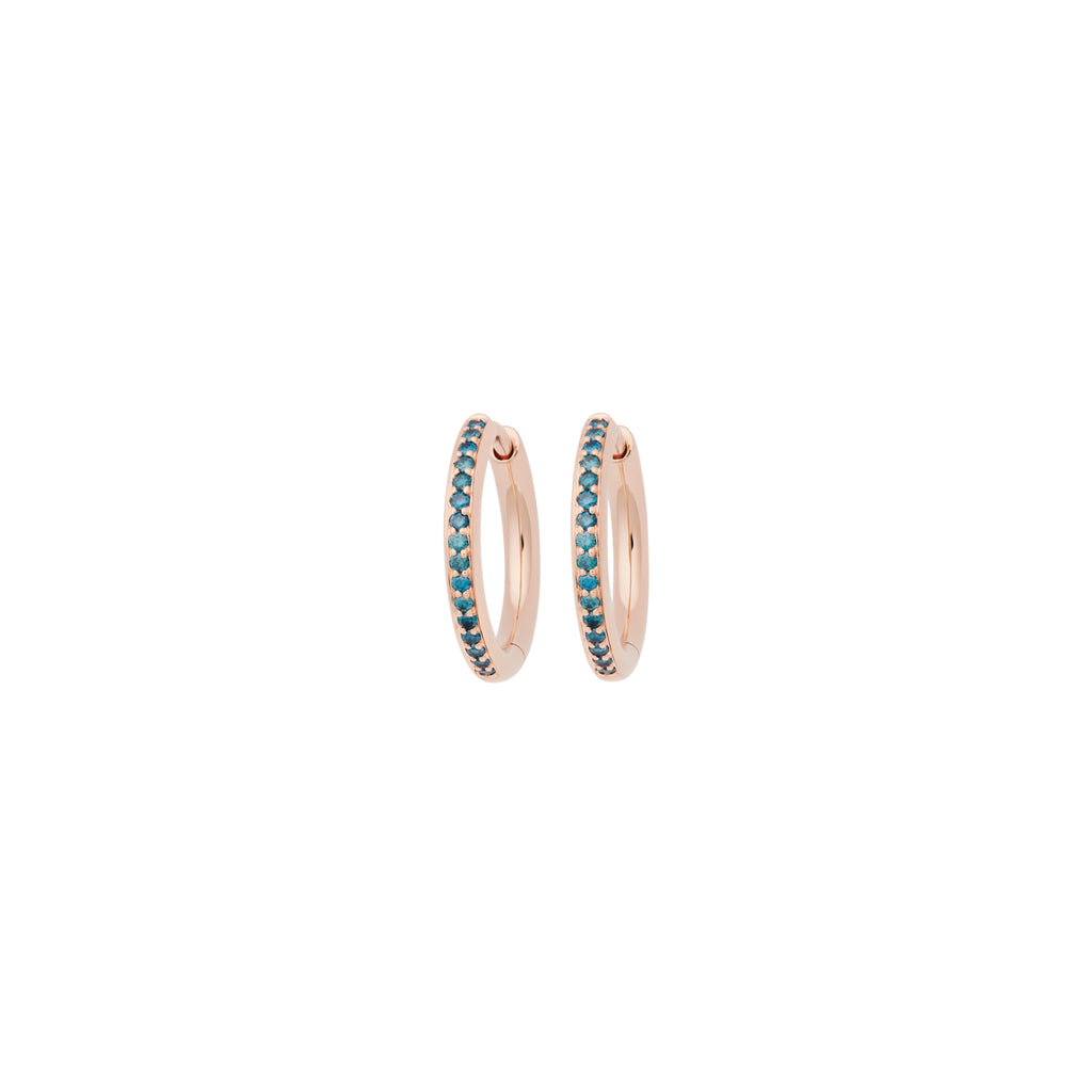 Bron Lux Ohrschmuck (7OR477916IBR) aus Roségold mit Diamant