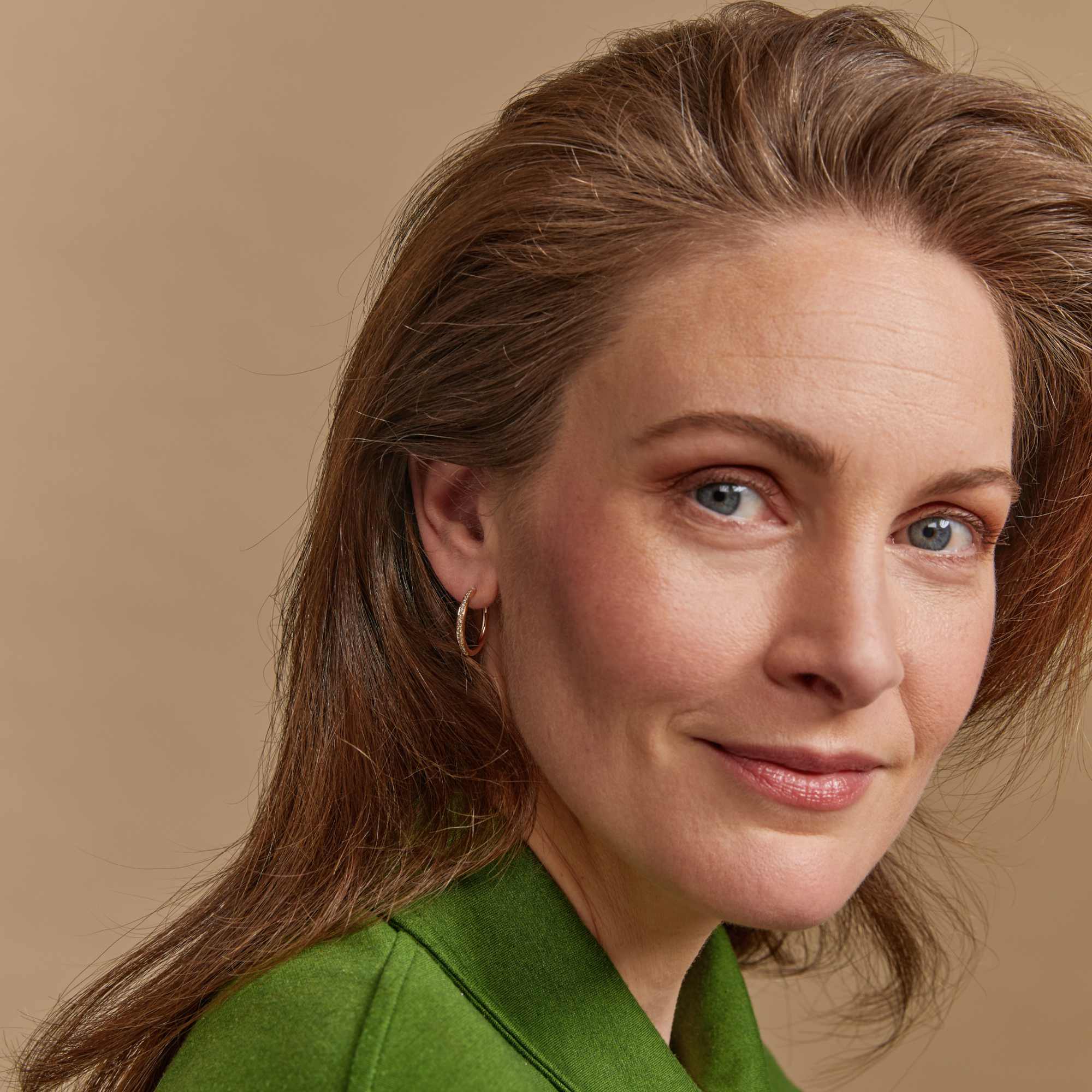 Bron Lux Ohrschmuck (7OR477920CBR) aus Roségold mit Diamant