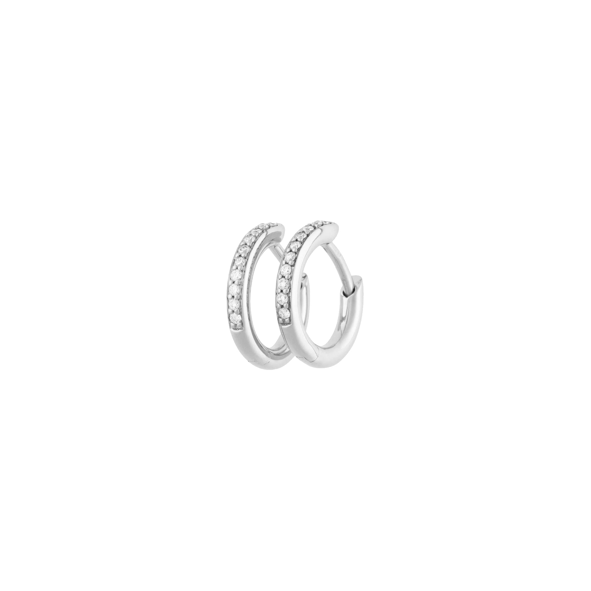Bron Lux Ohrschmuck (7OW477913BR) aus Weißgold mit Diamant