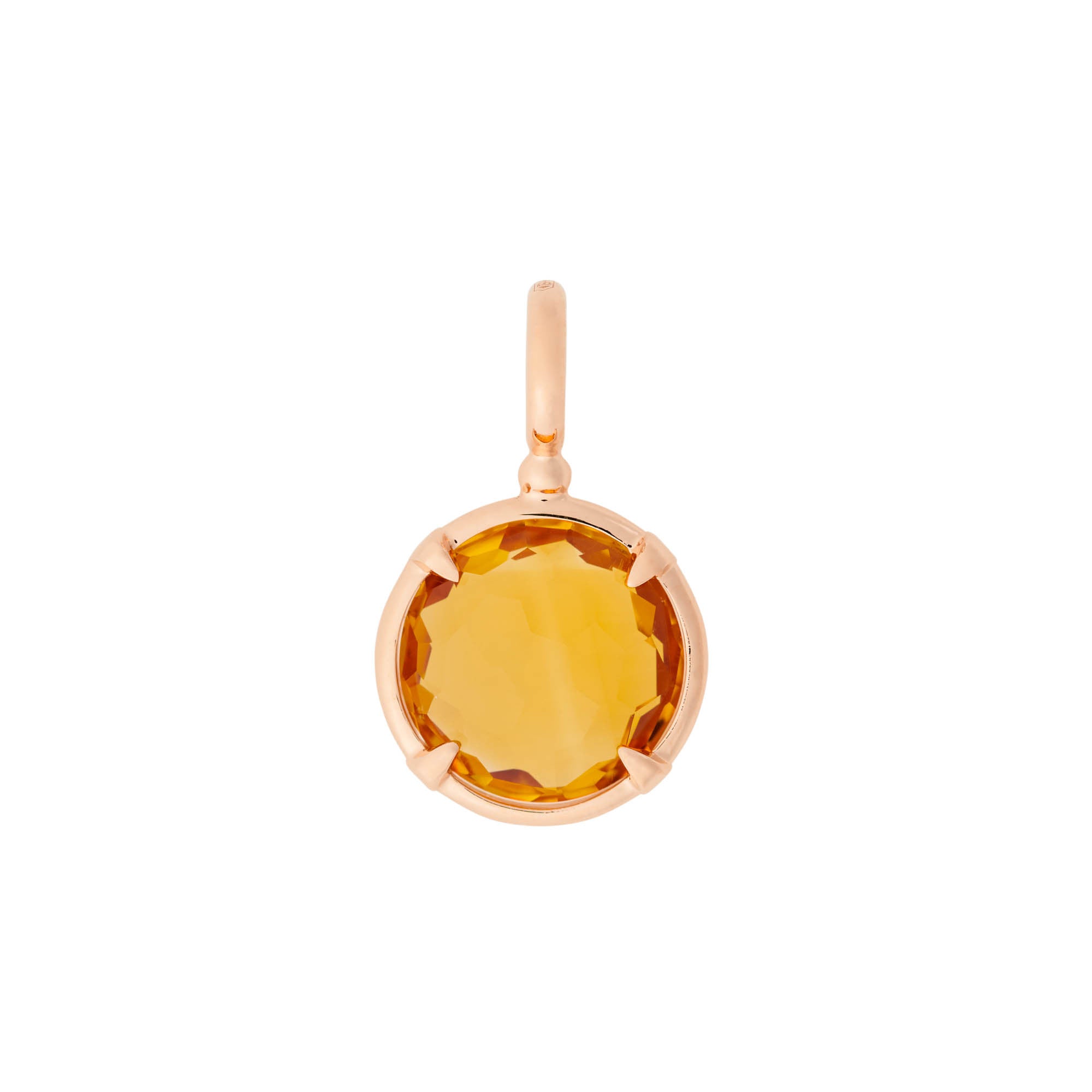 Bron Mira Mira Anhänger (8HR3418CIB) aus Roségold mit Citrin
