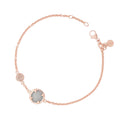 Bron Mira Mira Armband (8AR4011SASCBR) aus Roségold mit Diamant und Saphir