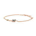 Bron Mira Mira Armband (8AR4013TLRIBRTS) aus Roségold mit Diamant, Topas und Tsavorit
