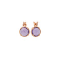Bron Mira Mira Einhänger (8OR4849AMB) aus Roségold mit Amethyst