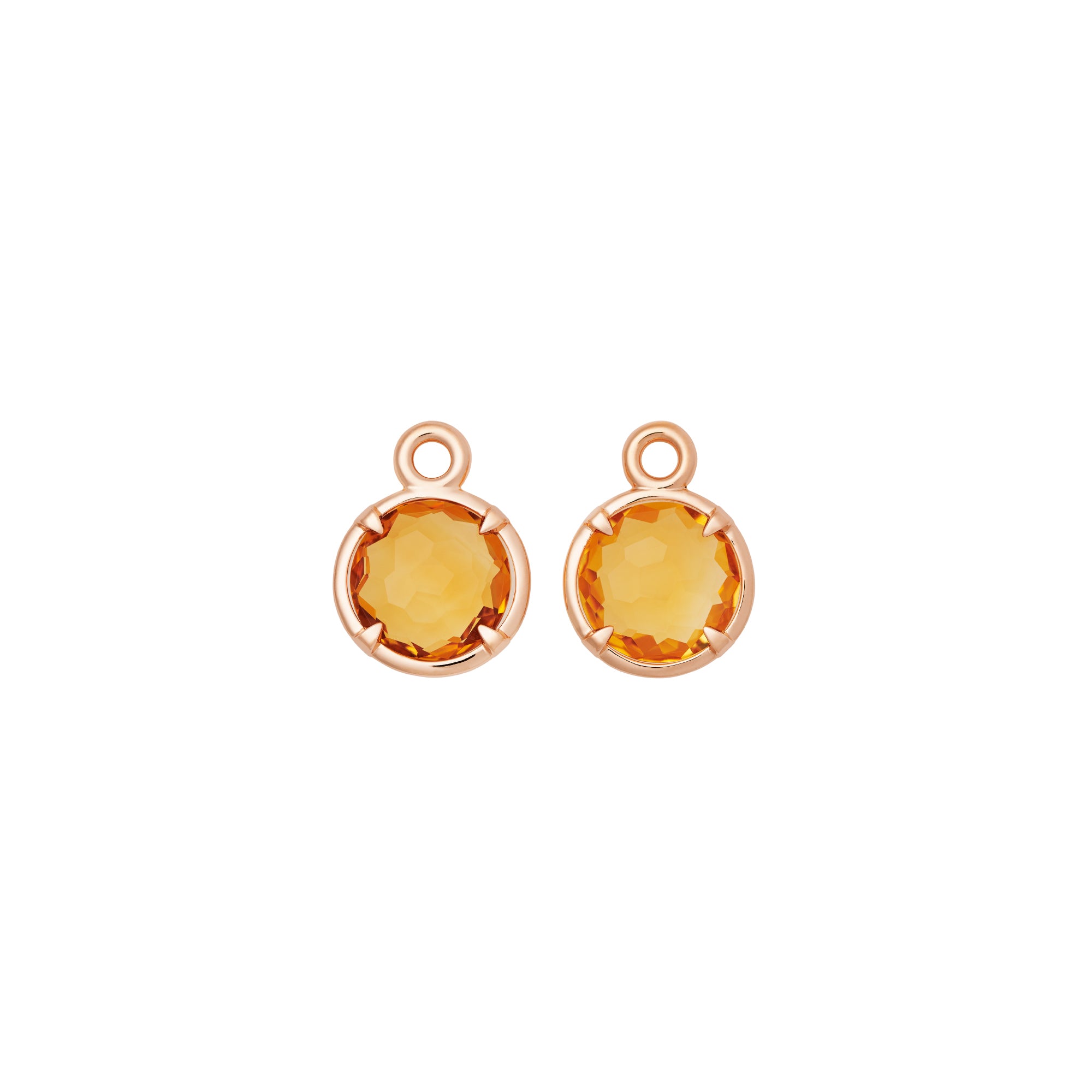 Bron Mira Mira Einhänger (8OR4849CIR) aus Roségold mit Citrin