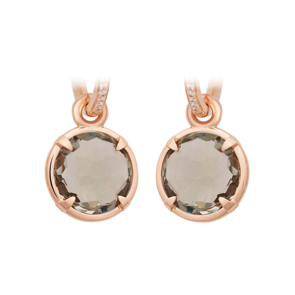 Bron Mira Mira Einhänger (8OR4849LQB) aus Roségold mit Quarz