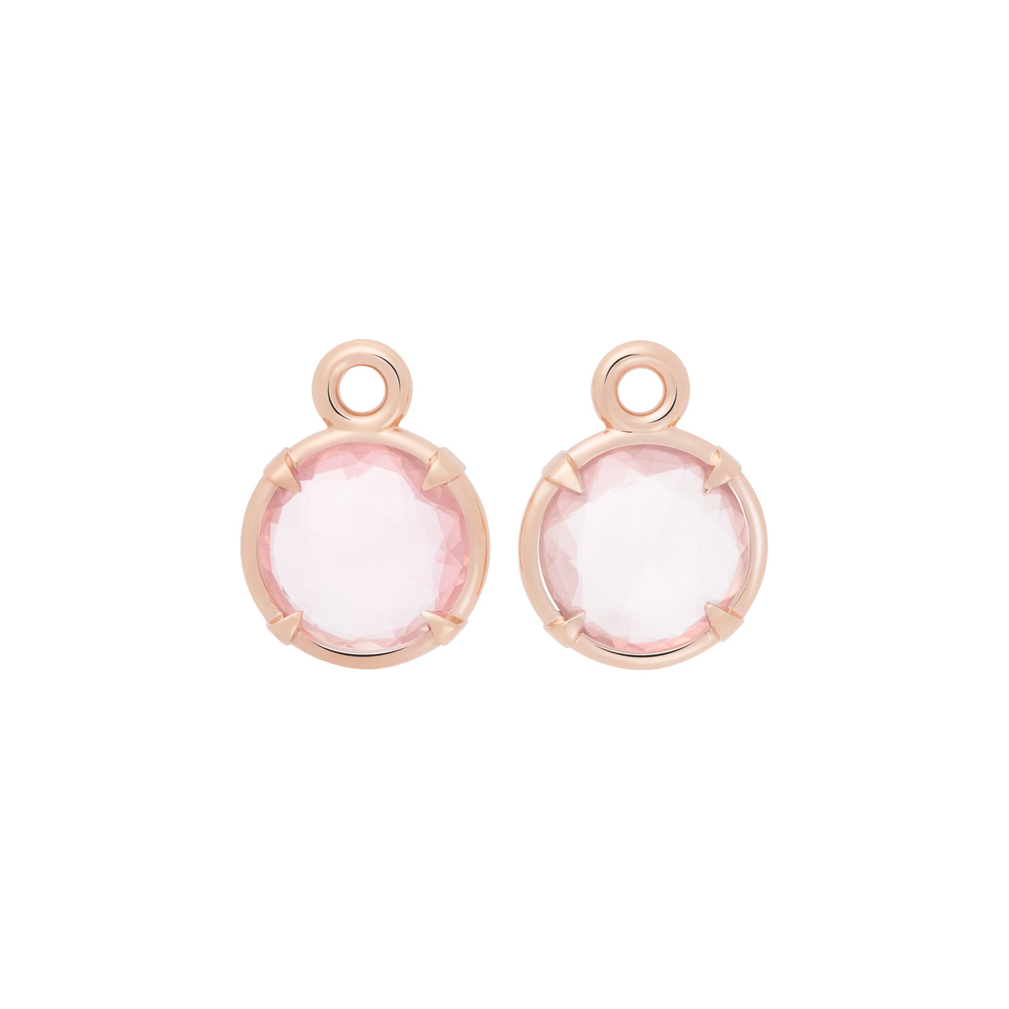 Bron Mira Mira Einhänger (8OR4849RQB) aus Roségold mit Rosenquarz