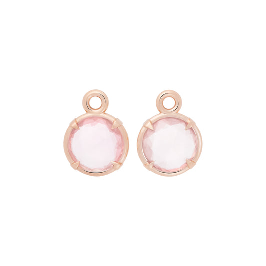 Mira Mira Einhänger, Roségold • Rosenquarz von Bron (8OR4849RQB)