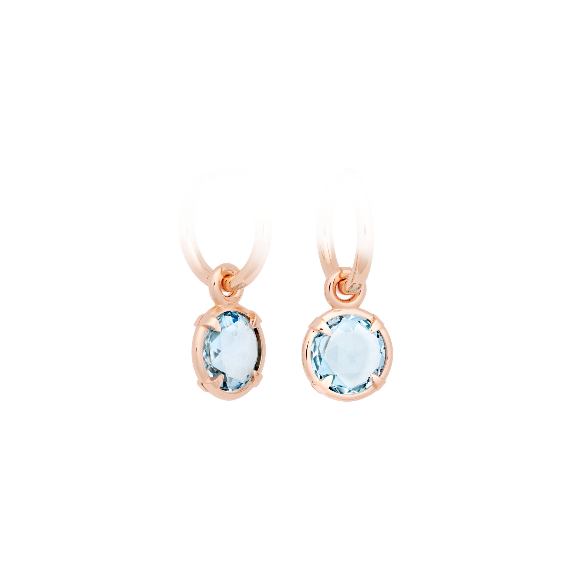 Bron Mira Mira Einhänger (8OR4856BTB) aus Roségold mit Topas