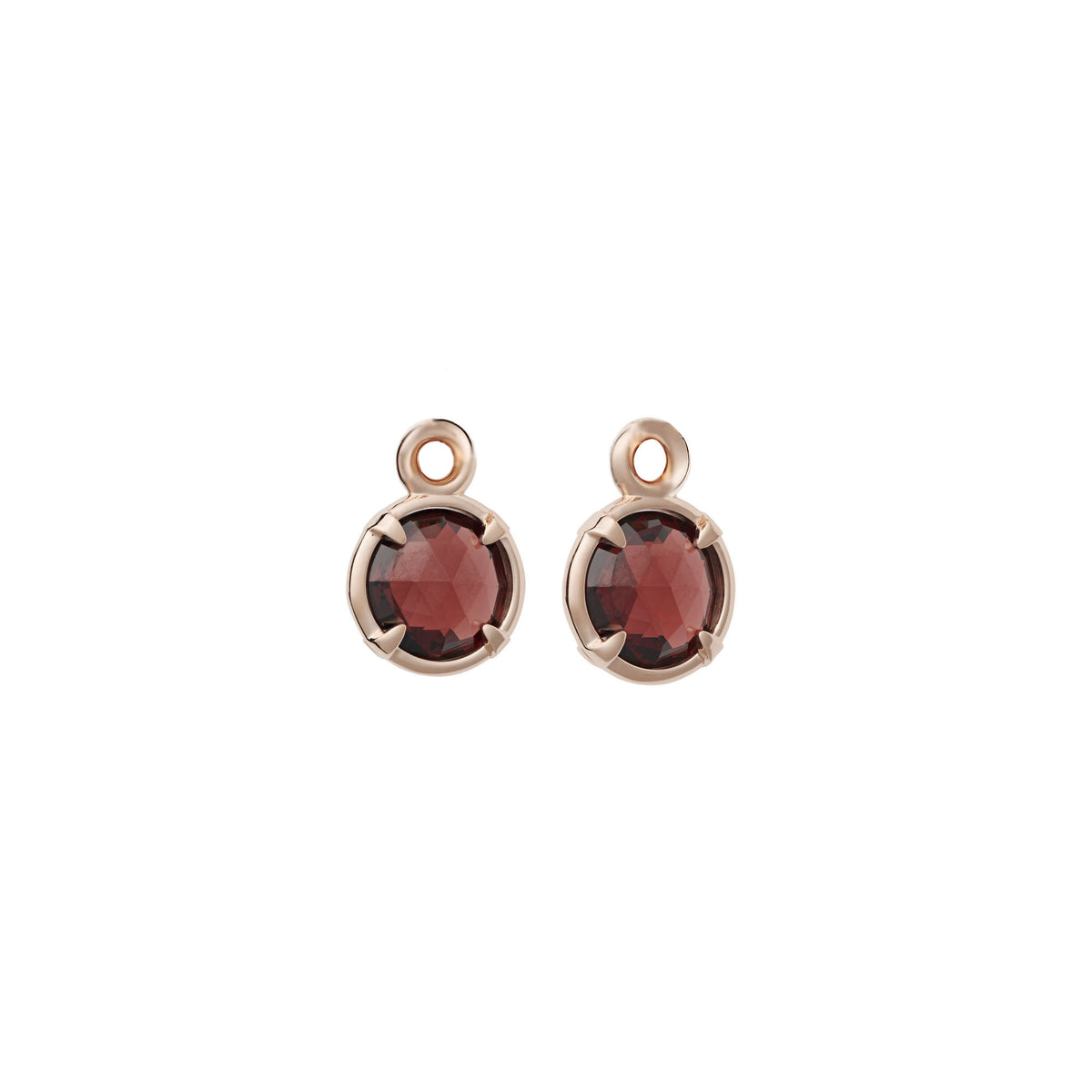 Bron Mira Mira Einhänger (8OR4856GRB) aus Roségold mit Granat