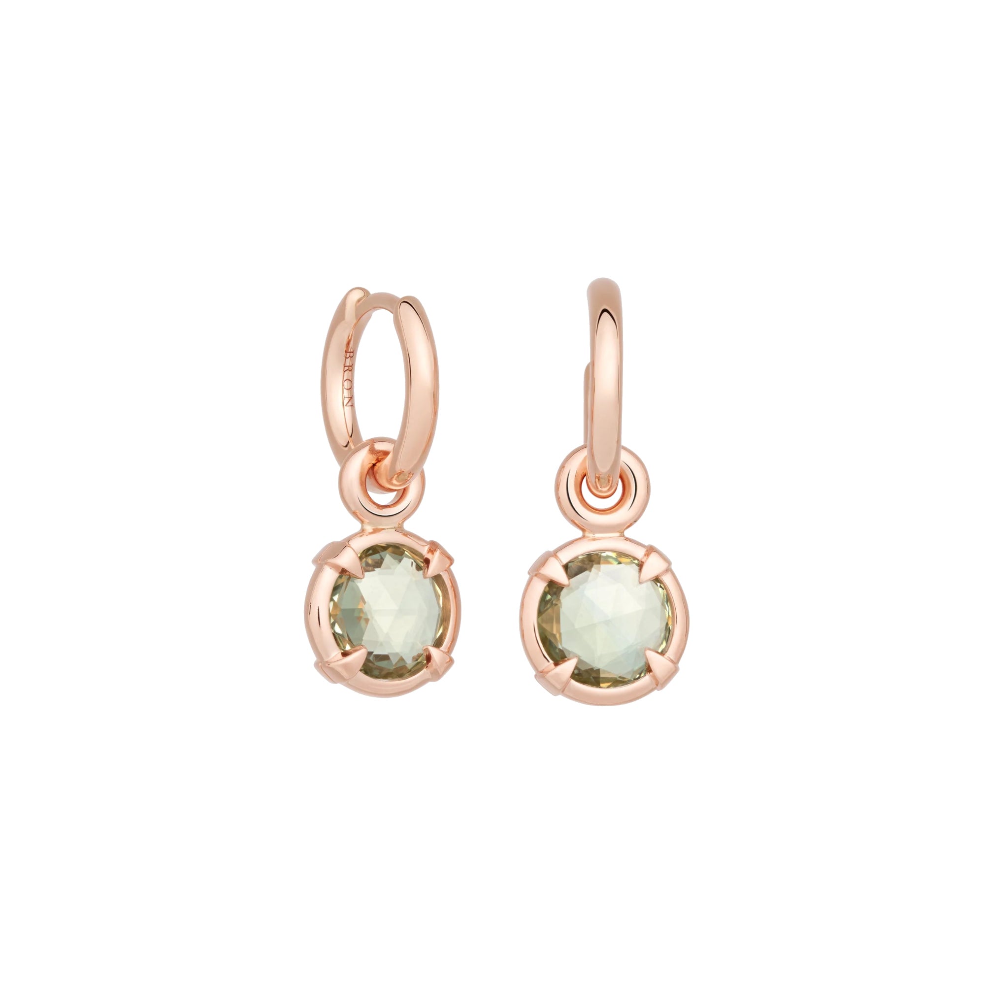Bron Mira Mira Einhänger (8OR4902LQB) aus Roségold mit Quarz