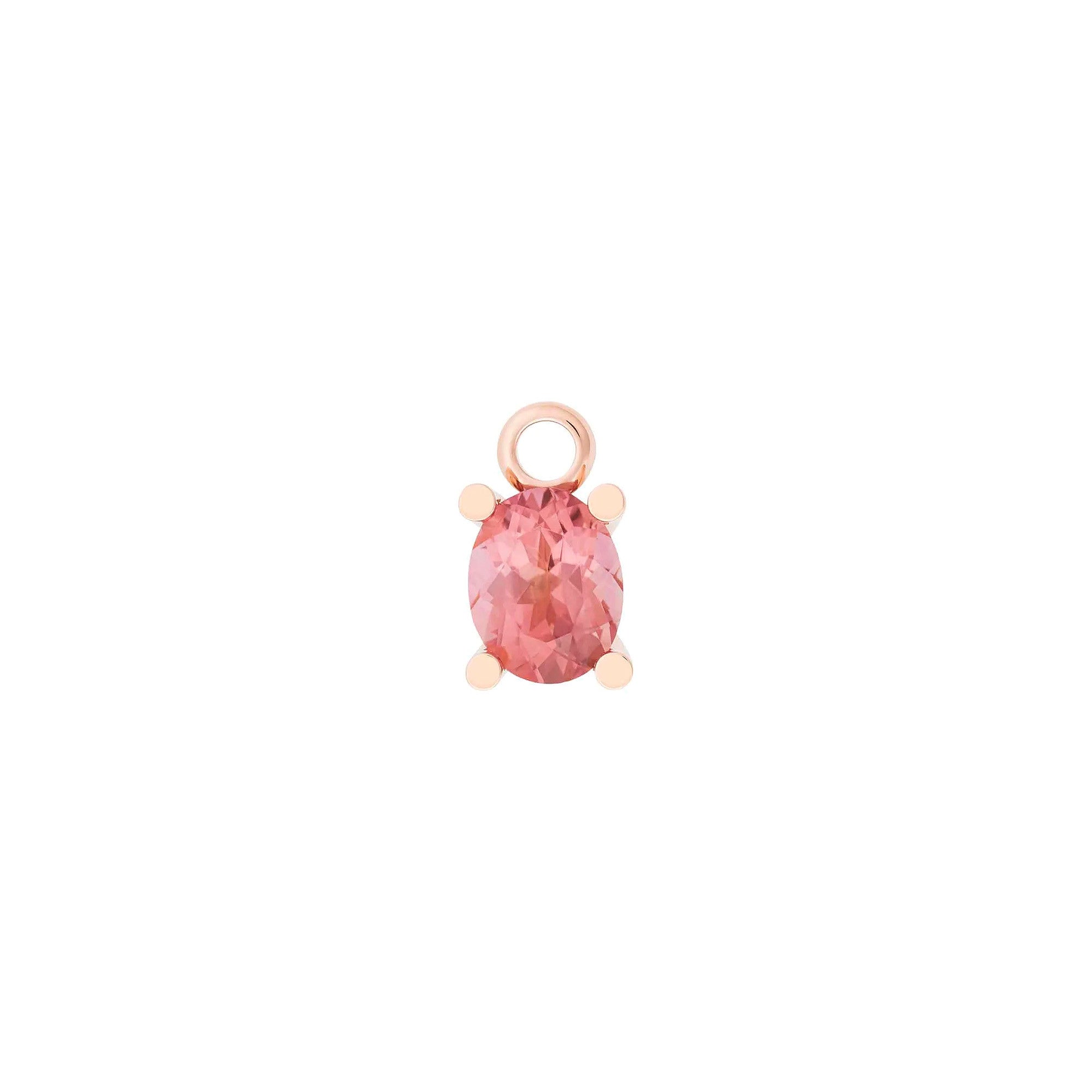Bron Phlox Einhänger (8OR4876RT) aus Roségold mit Turmalin