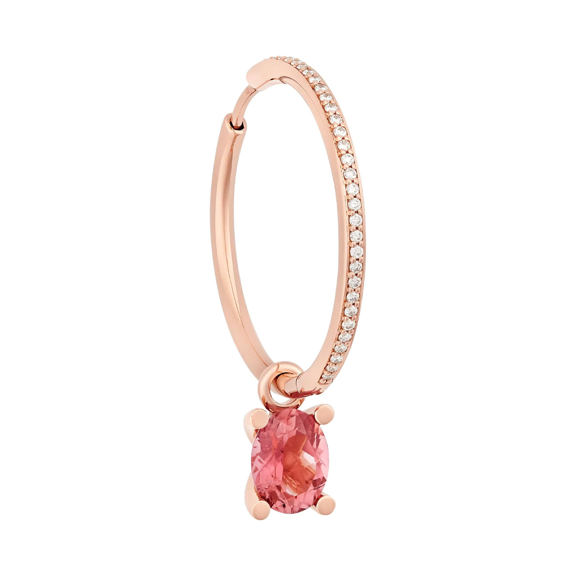 Bron Phlox Einhänger (8OR4876RT) aus Roségold mit Turmalin