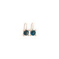 Bron Phlox Ohrschmuck (8OR4755TL) aus Roségold mit Topas
